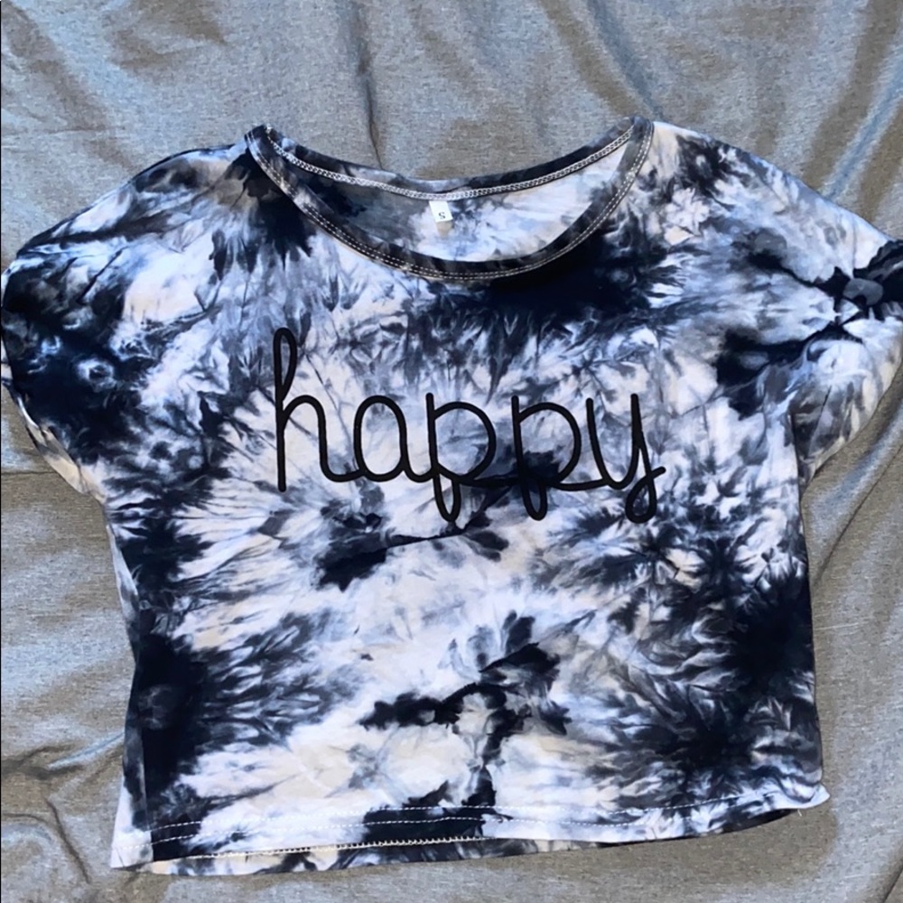 a crop top from ROMWE
